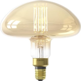 Calex Xxl Calgary Led Lamp 220-240V 6W 600Lm E27 Ms195, Gold 2200K Dimmable, Energy Label A+