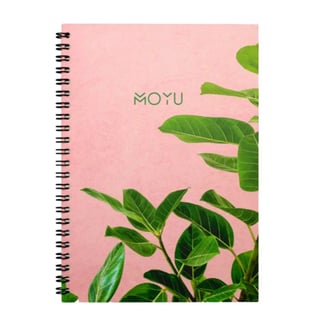 Uitwisbaar notitieboek mediumcover Pink Planter