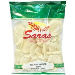 Saras Rice Papad Plain