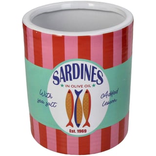 Bloempot Sardines - Roze Multi