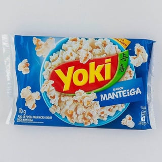 Butter Pop Corn To Microwave (Pipoca Para Micro-Ondas Yoki Sabor Manteiga)