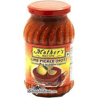Mothers Lime Pickle Hot 500 Grams
