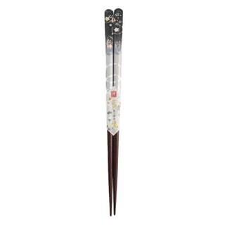 Chopsticks Densho Zilver-Zwart 23cm
