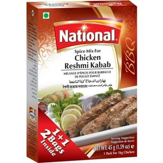 Nationalchicken Reshmi Kabab 90Gr
