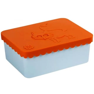 Blafre Lunchbox Vos Oranje en Lichtblauw