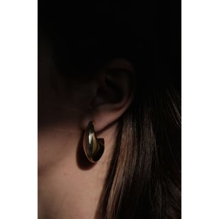 Bandhu Ribble Earrings - Gold