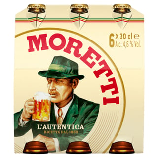 Birra Moretti Pils Fles 6x30cl