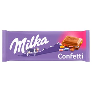 Milka Chocoladereep Confetti