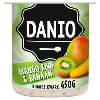 Danio Romige Kwark Mango Kiwi Banaan