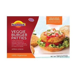 Nanak Veggie Burger 8 X 80Gr