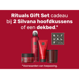 Silvana Support Royale Hoofdkussen Set ( 50x70cm) Met Gratis Rituals Gift Box