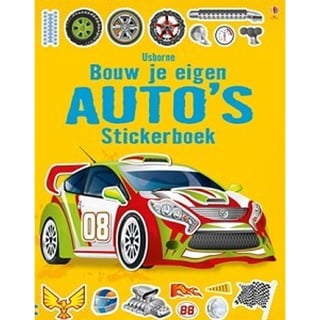 Bouw Je Eigen Auto's Stickerboek