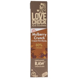 Raw Chocolade 80% Mulberry Crunch