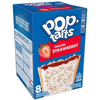 Kellogg's Pop Tarts Frosted Strawberry 348G