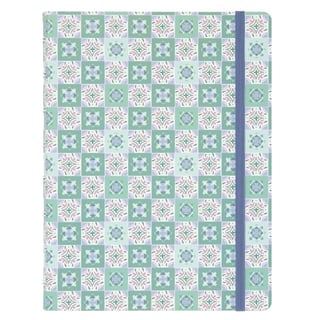 Filofax Refillable Hardcover Notebook A5 Lined - Mediterrean Mint
