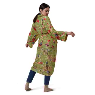 Kimono Royal Paradise Moss Viscose One-Size