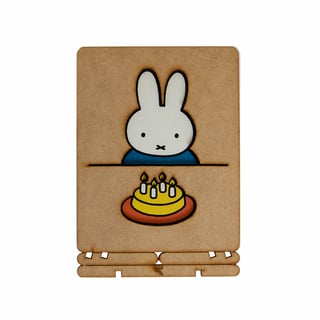 Postcard - Piece of Art - Miffy's birthday