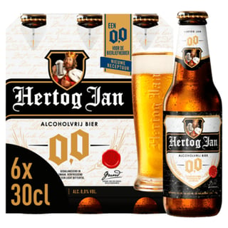 Hertog Jan Natuurzuiver Pilsener Bier 0.0% Flessen 6 X 30 Cl