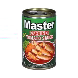 Master - Premium Sardines in Tomato Sauce 155g
