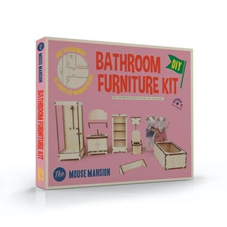 The Toy Mouse Mansion Bathroom Furniture Set