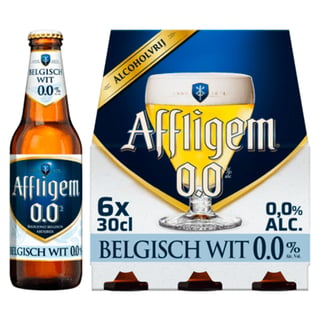 Affligem Belgisch Wit 0.0 Bier Fles 6x30cl