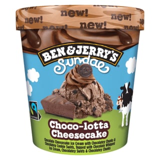 Ben&Jerry's Sundae Tubby - Choco-Lotta Cheesecake