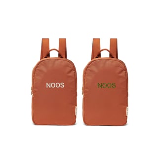 Rust Puffy Mini Backpack - Personalized (6,95) / Rust