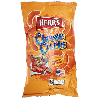 Herr's Cheestix Cheese Curls 198G