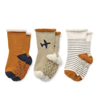 Liewood Eloy Baby Socks 3-Pack Gone Flying Mix