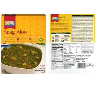 Ashoka Saag Aloo 280g