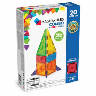 Magna-Tiles Combo - 20 Pcs