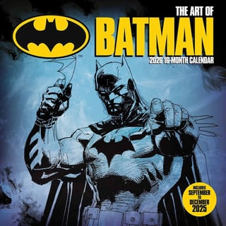 DC Comics Batman Kalender 2026 - The Art of Batman