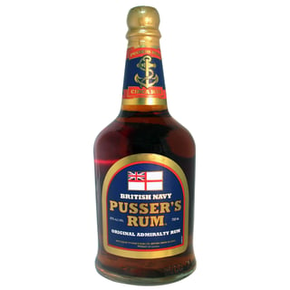 Pusser's British Navy Blue Label Rum