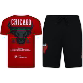 BULLS Zomerset Heren - Twinset BULLS - Combisets - 1685 - Rood