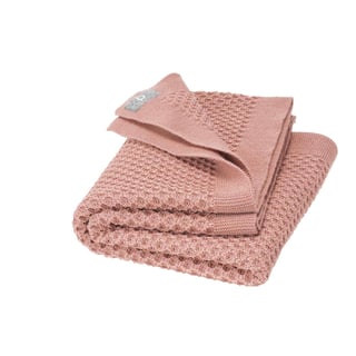 Wollen Baby Deken Honeycomb - Diverse Kleuren (Disana) - Kleur: Rose