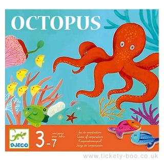 Djeco Hengelspel Visspel Octopus 3-7 Jaar