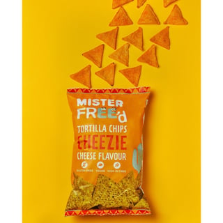 Mister Free'd Vegan Cheezie Tortilla Chips 135g *THT 30.08.2024*