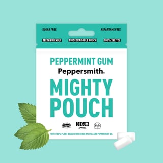 Peppersmith Mighty Box Peppermint Chewing Gum 50g