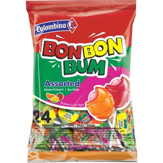 Bon Bon Bubble Gum Lolipops 300Gr