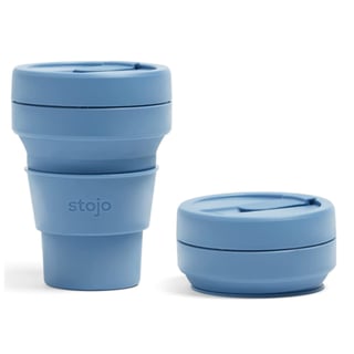 Stojo Collapsible Cup - Steel (355 Ml)