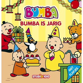 Bumba Kartonboek Met Flapjes - Bumba Is Jarig