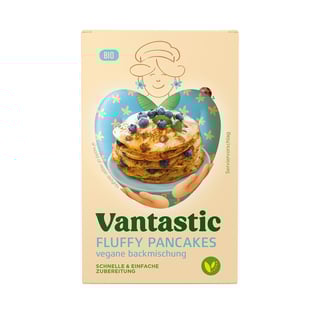 Vantastic Fluffy Pancakes, BIO, 180g