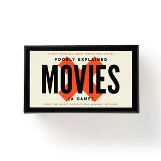 Poorly Explained Movies Game English