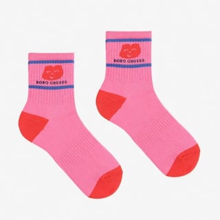 Bobo Choses Joyful Face Short Socks