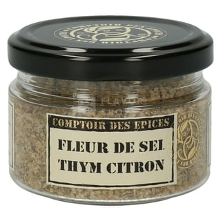 Fleur De Sel Le Saunier De Camargue Citron & Thym