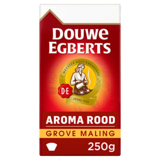 Douwe Egberts Aroma Rood Grove Maling Filterkoffie