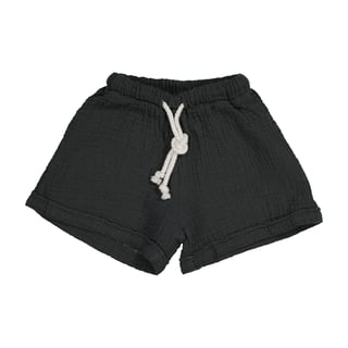 OYSTER- Muslin Short - Anthracite