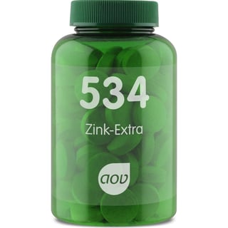 AOV 534 Zink Extra - 90 Zuigtabletten - Mineralen - Voedingssupplementen