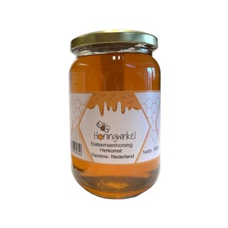 Balsemienhoning 900g Nederland Honingwinkel (vloeibaar) - 900g