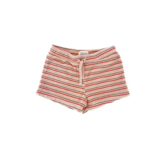 Longlivethequeen Shorts Pink Stripe Terry